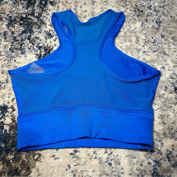 Gymshark Serene Blue Racerback Sports Bra Size Medium - Picture 6 of 8